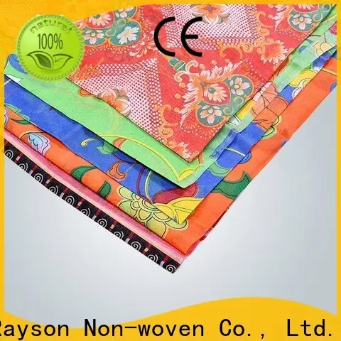 Rayson non tessuto, ruixin, tecnologia enviro Tessuto geotessile non tessuto da 6 once all'ingrosso per tavolo 1