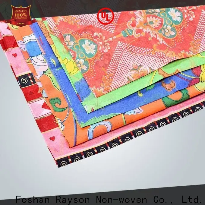 Rayson non-tissé,ruixin,enviro quilting spunlace non-tissé en gros pour nappe 1