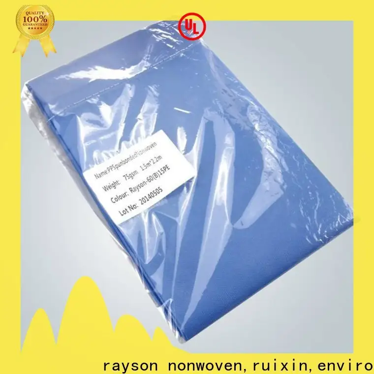 Fabryka włóknin Rayson, Ruixin, Enviro jednorazowej włókniny do prześcieradeł 1