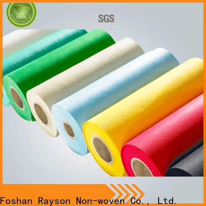 rayson nonwoven,ruixin,enviro excellent non iron tablecloths with good price for outdoor 1