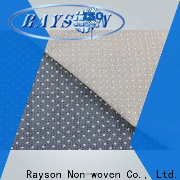 Rayson no tejido, ruixin, geotextil perforado con aguja no tejido punteado ambiental personalizado para zapatilla 1