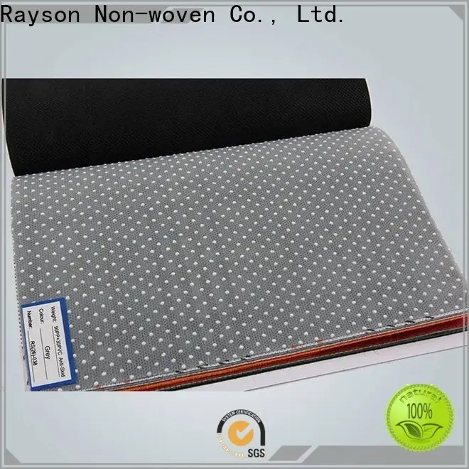Rayson non tissé, ruixin, enviro anti-dérapant non tissé tissu en polypropylène prix d'usine en gros pour salle de bain 1