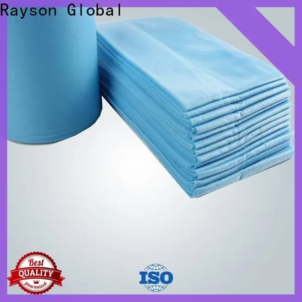 Rayson non tessuto, ruixin, fabbrica di interfodera non tessuta medica enviro per lenzuolo 1