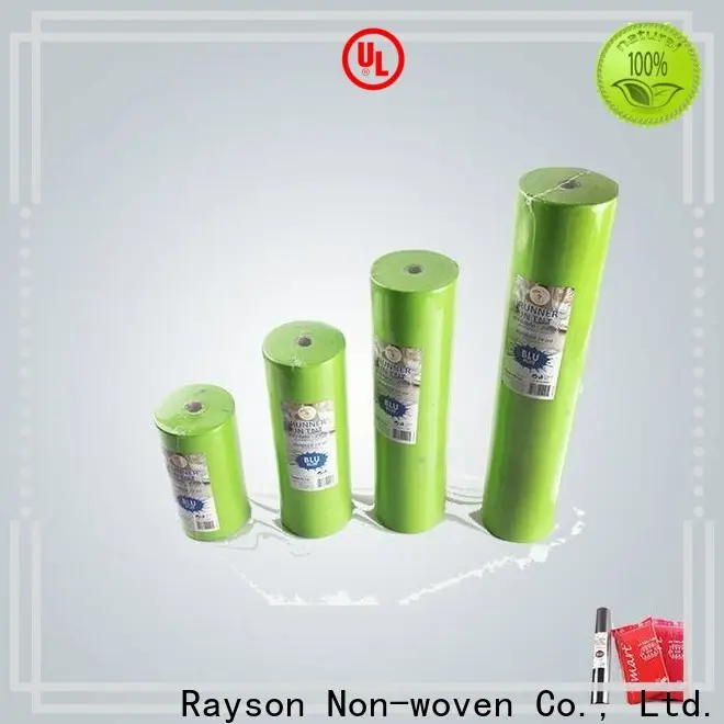 rayon nonwoven, ruixin, çevrede parçalanabilen dokuma olmayan masa örtüsü için doğrudan satış 1