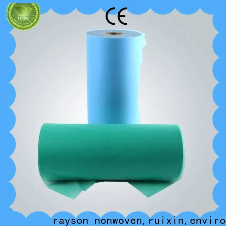 Нетканый материал Rayson, Ruixin, Enviro, качественный нетканый материал спанлейс, запросите подарки прямо сейчас 1