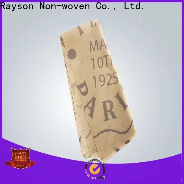 가정용 Rayson 부직포 스펀 본드 맞춤형 인쇄 식탁보 제조 업체 1