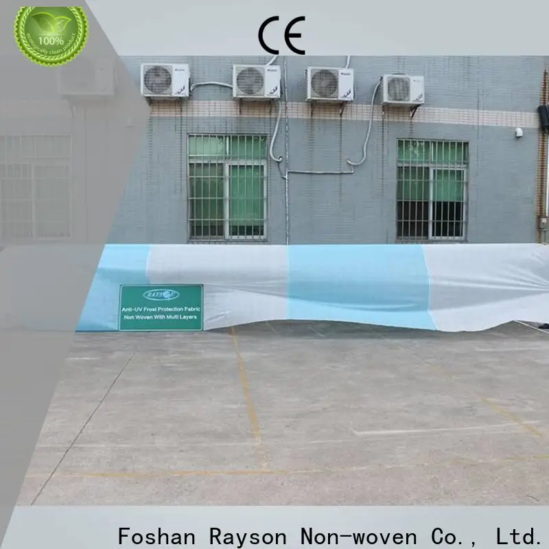 rayon nonwoven Toplu iç mekan için dokuma ot kontrolü kumaş şirketi satın alın 1