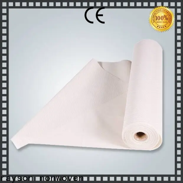 Preço de fabricantes de pano não tecido reciclável não tecido Rayson para chinelo 1