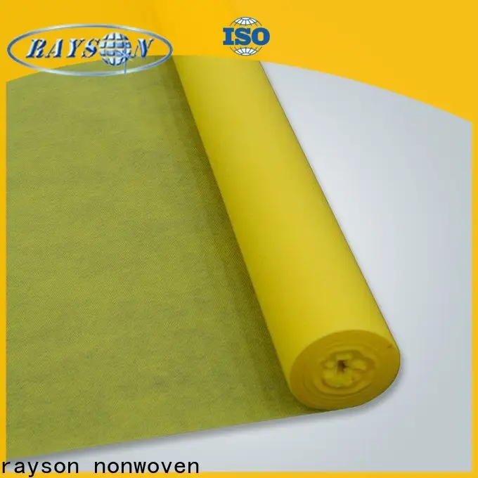 Tipos Rayson de fabricante de base de tecidos não tecidos para bolsas 1
