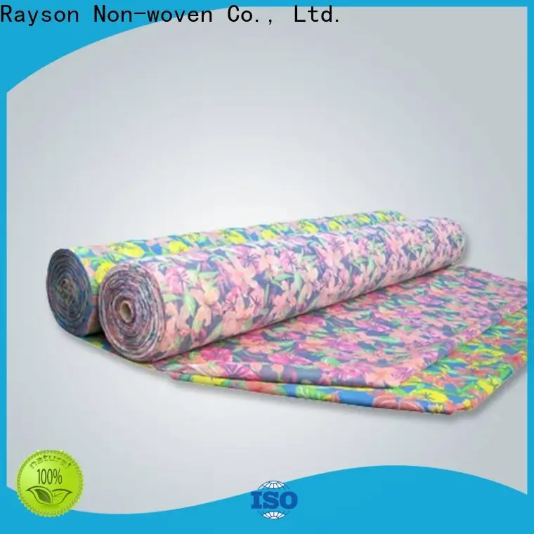 rayson nonwoven Bulk purchase spunlace nonwoven fabric suppliers supplier for tablecloth 1