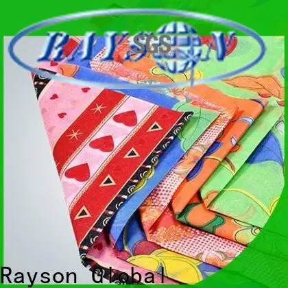 rayson nonwoven vinyl tablecloth fabric price 1