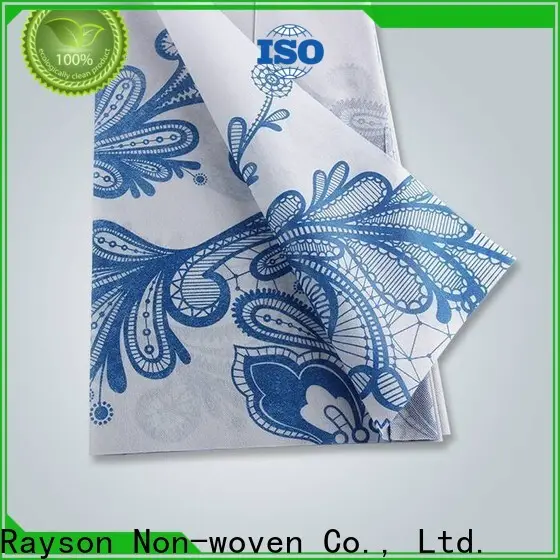 rayson nonwoven floral cheap printed tablecloths price for tablecloth 1