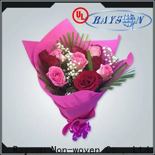 rayson nonwoven Bulk purchase vinyl tablecloth fabric in bulk 1