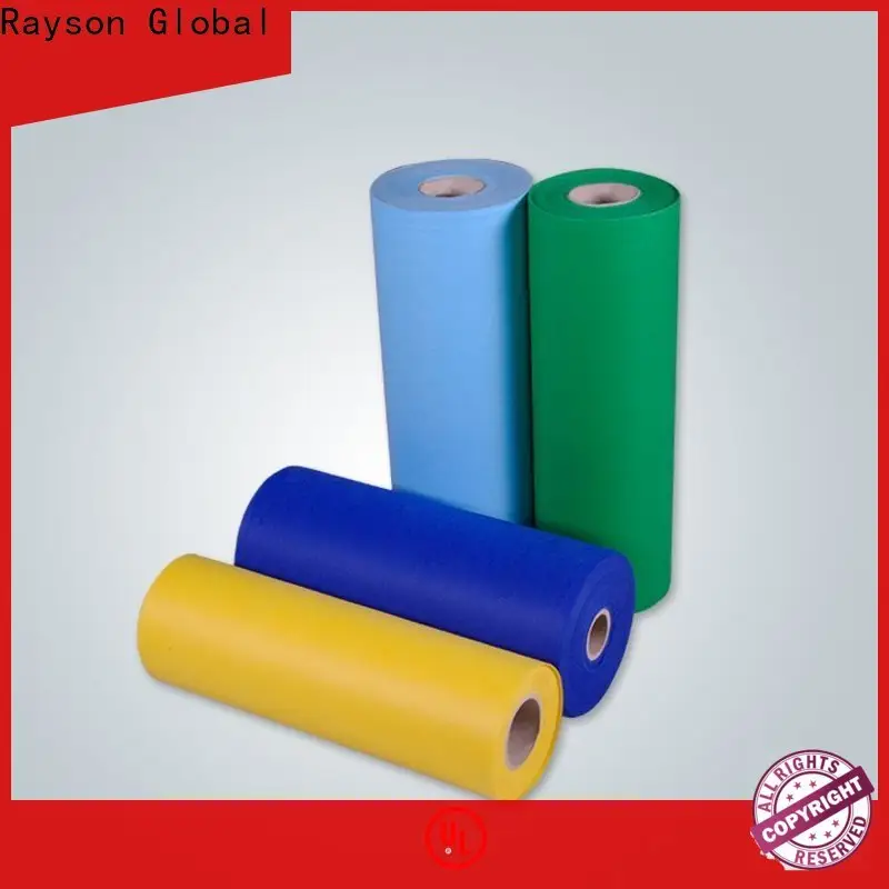 Rayson types of non woven fabrics factory 1