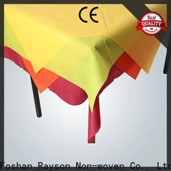 rayson nonwoven white linen tablecloth price 1