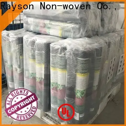 Rayson 부직포 야외용 녹색 조경 직물 대량 구매 가격 1
