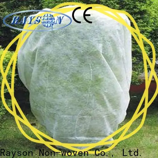 Нетканый материал Rayson оптом купить ODM коричневую ткань для борьбы с сорняками для куртки 1