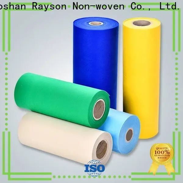 Rayson non tessuto Acquista all'ingrosso produttore di tessuti in polipropilene non tessuto spunbond OEM 1