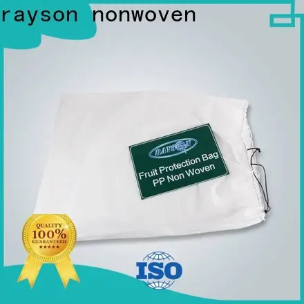 tessuto non tessuto Rayson Tessuto bianco paesaggistico OEM all'ingrosso sfuso per il confezionamento 1