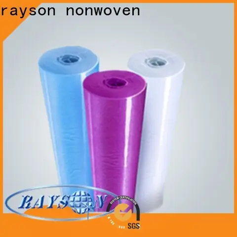 rayson nonwoven OEM high quality medical grade non woven polypropylene fabric manufacturer 1