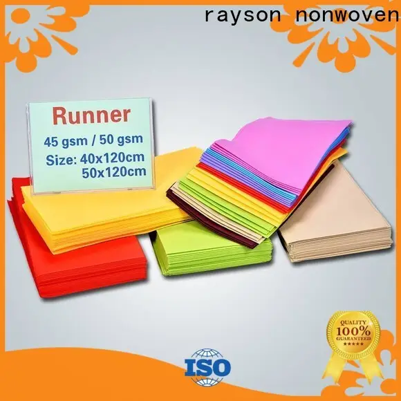 Custom ODM non woven white disposable tablecloths price 1