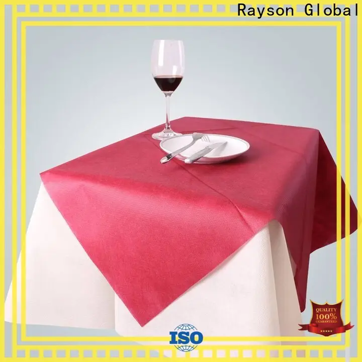 rayon nonwoven tek kullanımlık yılbaşı masa örtüsü fabrikası 1