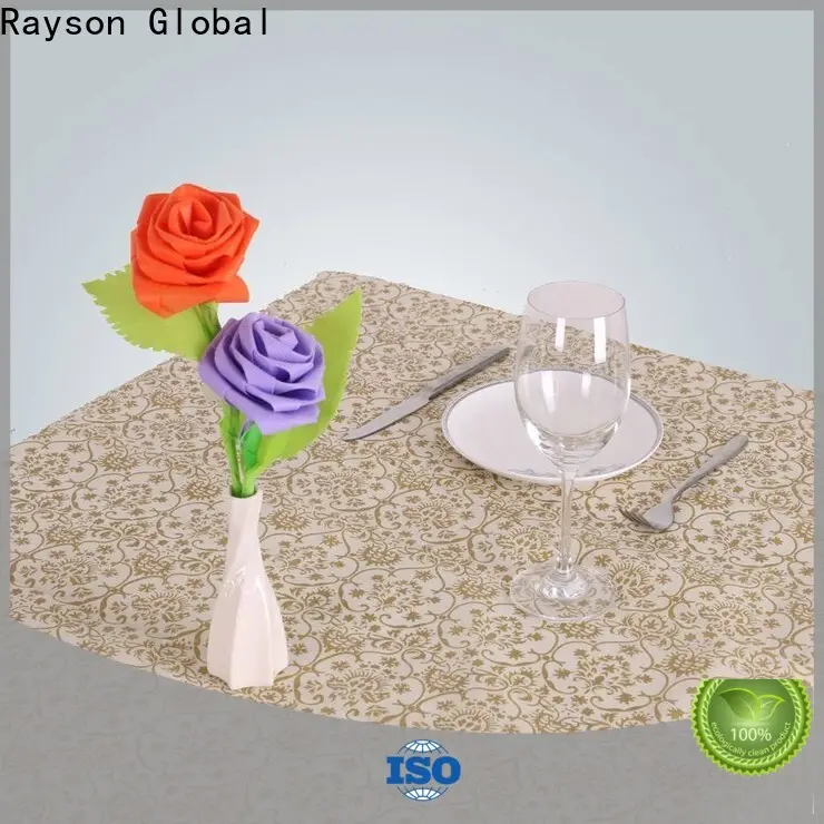 rayon nonwoven tek kullanımlık masa örtüleri toplu olarak toplu 1