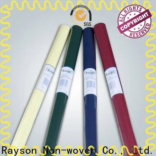 rayson nonwoven Bulk purchase best non woven red disposable tablecloth supplier 1
