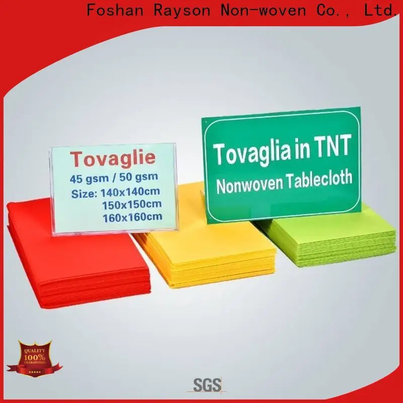 włóknina Rayson Bulk kup najlepszą firmę produkującą obrusy z włókniny TNT 1