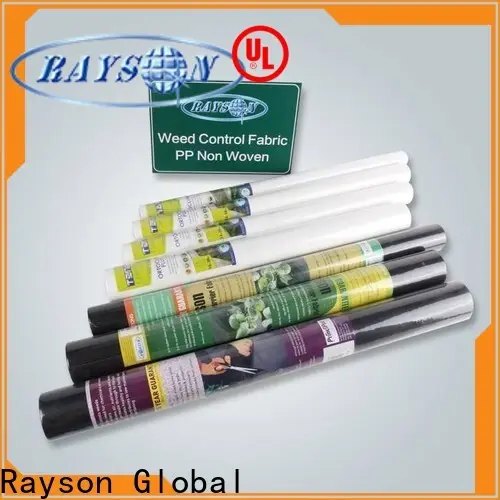 Rayson-Vliesstoff Rayson Bulk kaufen Sie hochwertige Gemüsegarten-Unkrautbekämpfungsstoffe zum Preis 1