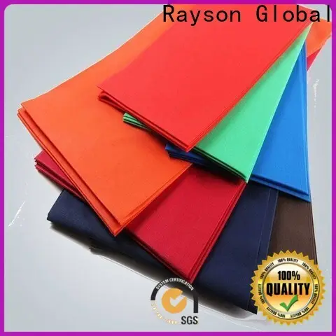 rayon nonwoven Özel en iyi dokuma olmayan tek kullanımlık masa örtüleri elastik fiyat ile 1