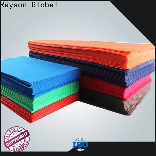 rayon nonwoven mavi tek kullanımlık masa örtüsü toplu olarak 1