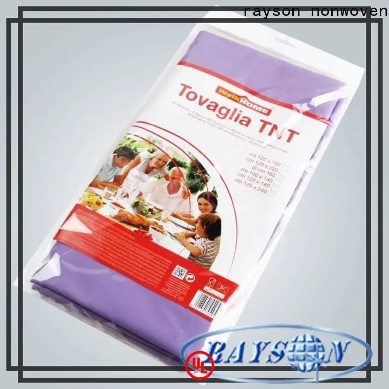 fornitore di tovaglie usa e getta rosse in tessuto non tessuto Rayson 1