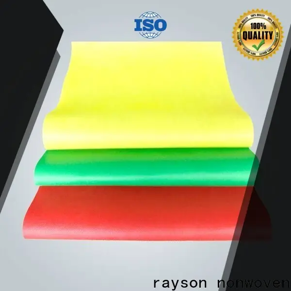 Rayson محبوكة Rayson بالجملة أفضل مورد من مادة البولي بروبيلين غير المنسوجة 1