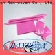 rayon nonwoven Toplu satın alma özel dokuma olmayan siyah tek kullanımlık masa örtüsü toplu olarak 1