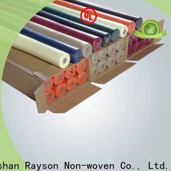 Fábrica de rollos de manteles desechables no tejidos Rayson 1