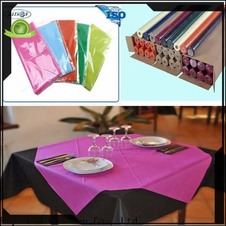 rayon nonwoven masa örtüsü tek kullanımlık fabrika 1