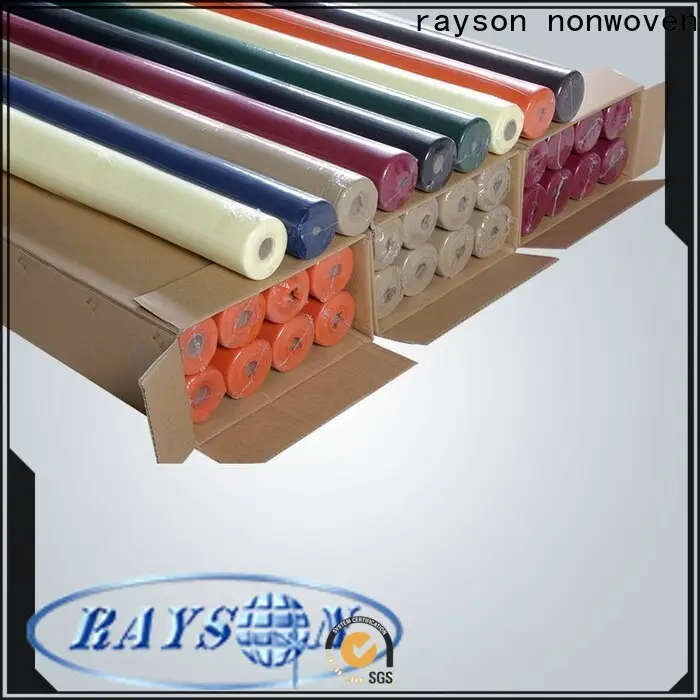 Rayson 부직포 일회용 식탁보 롤 공급 업체1 1