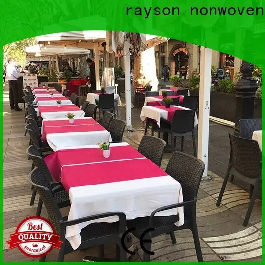 rayson nonwoven ODM high quality non woven disposable table covers supplier 1