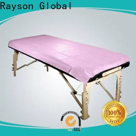 rayson nonwoven OEM high quality non woven massage sheet sets bulk manufacturer 1