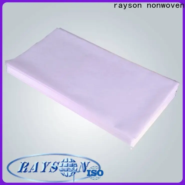 Rayson nonwoven Toplu OEM dokumasız salon çarşaflarını toplu olarak satın alın 1