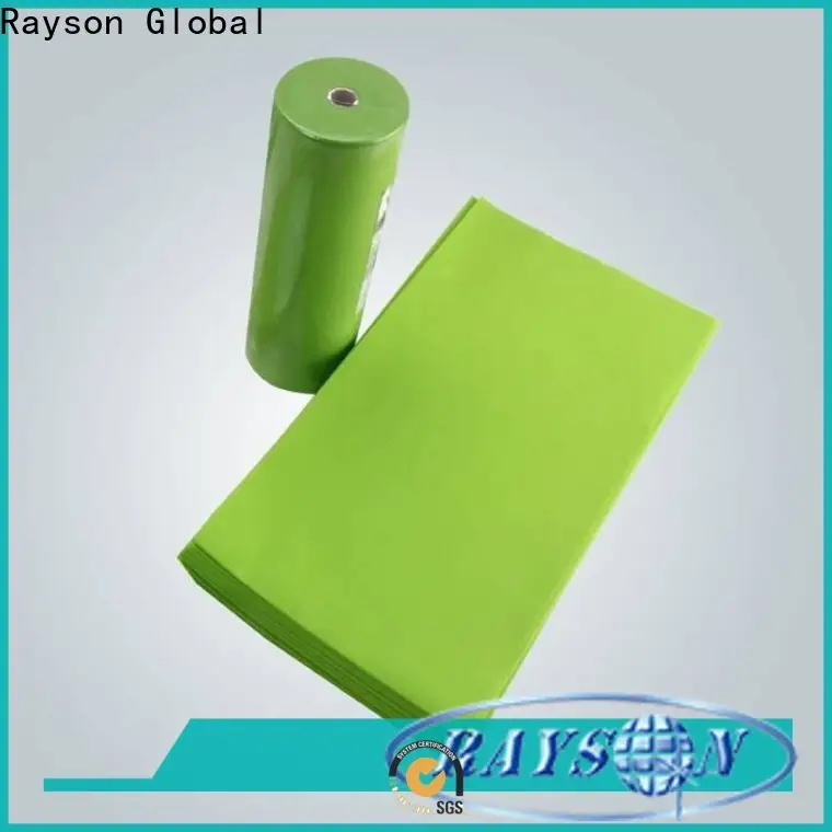rayson nonwoven spunbond polypropylene fabric for sale factory 1