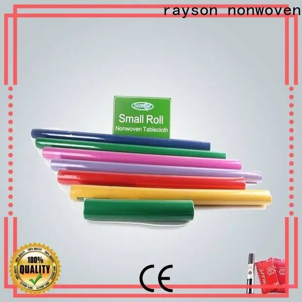 Özel OEM nonwoven gül altın tek kullanımlık masa örtüsü fabrikası 1