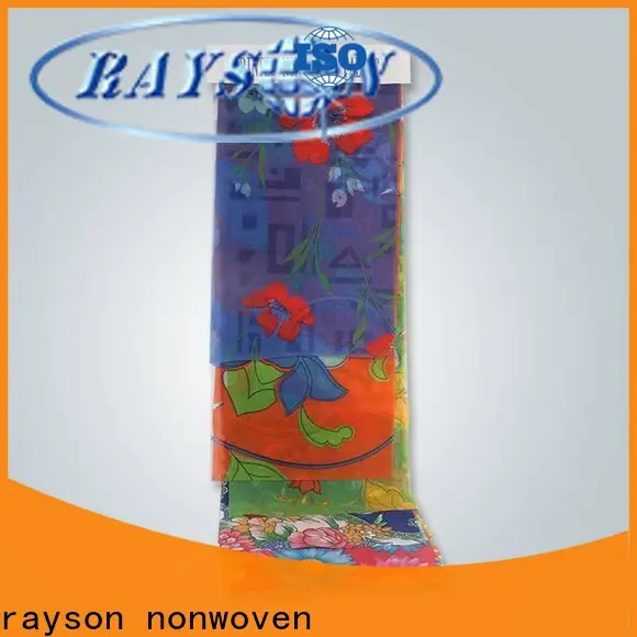 rayson 不織布 Rayson Custom 最高のスパンレース不織布メーカー サプライヤー 1