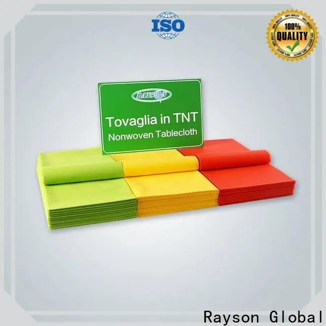 rayson nonwoven Wholesale best nonwoven white disposable tablecloths supplier 1
