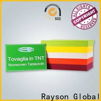 rayson nonwoven ODM best nonwoven nice disposable tablecloths factory 1