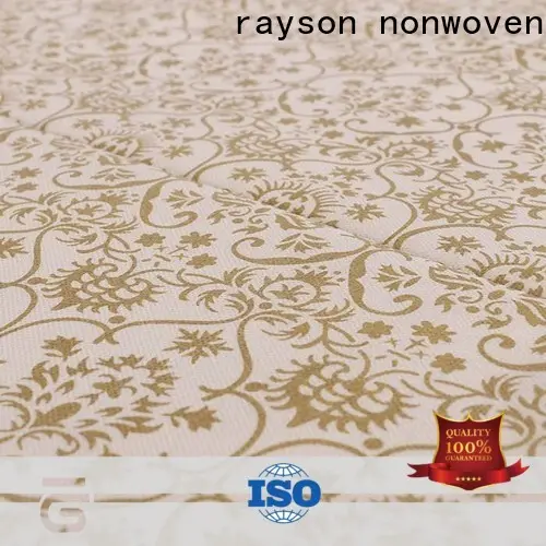 Rayson nonwoven Özel nonwoven tek kullanımlık özel masa örtüleri logosu toplu olarak 1