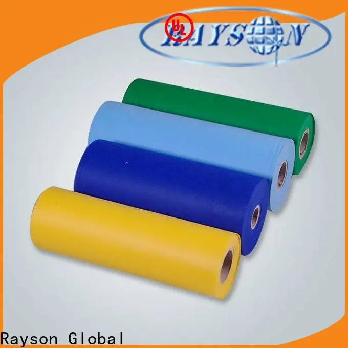 Rayson nonwoven Rayson OEM pp eğrilerek bağlanmış dokunmamış kumaş tedarikçisi 1