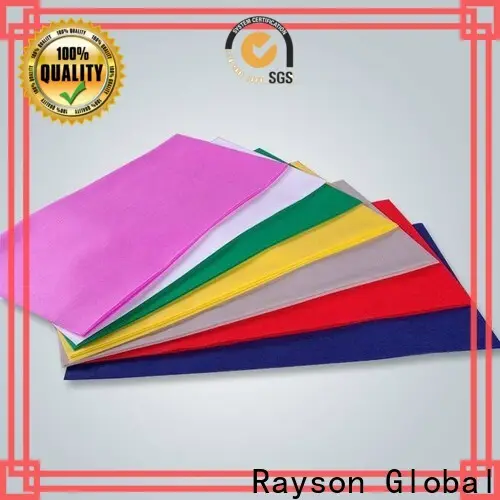 Rayson no tejido Compra a granel el mejor fabricante de manteles desechables ecológicos no tejidos 1