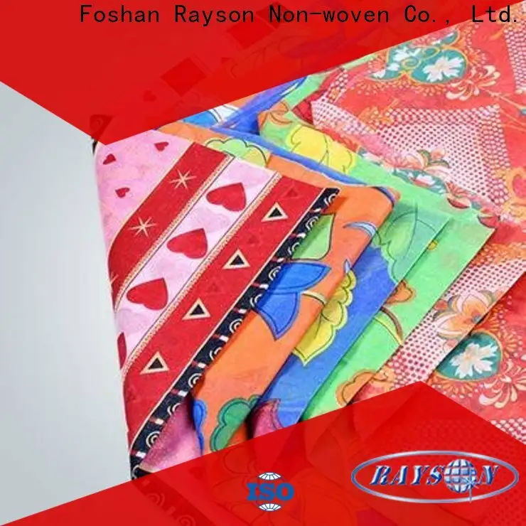 Rayson Toptan OEM nonwoven baskılı kumaş ruloları toplu olarak 1
